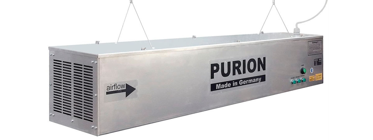 PURION® - desinfección del aire por UV-C