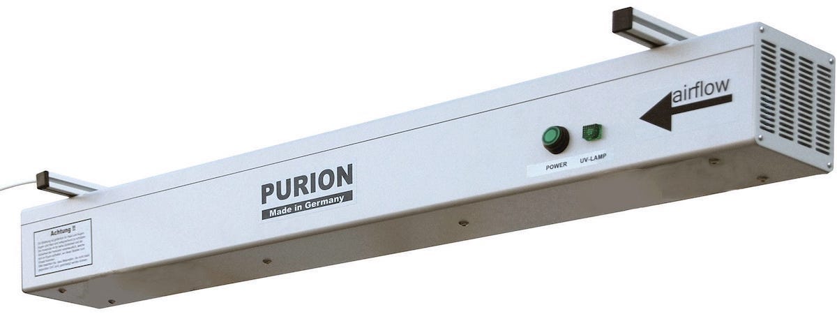 PURION® - desinfección del aire por UV-C